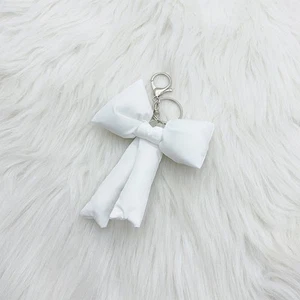 Ins Korean Style Multi-color Cute Girl Heart Bow Keychain - Picture 1 of 8