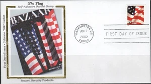 US Scott #3636 "Colorano "Silk" Cachet, "Flag", First Day Cover - Picture 1 of 1
