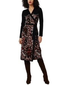 Diane Von Furstenberg Savannah Wool-Blend Dress Women's - Picture 1 of 5