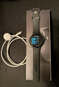 Google Pixel Watch 3 3rd Gen 45mm WiFi GPS Obsidian Matte Black Watch - Zdjęcie 1 z 4