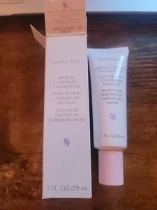 New Mary Kay Medium Coverage Foundation 1 Oz Ivory 104-#355100 - Picture 1 of 3