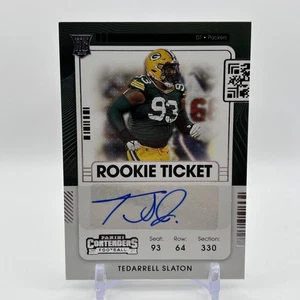 Boleto de novato Panini Contenders 2021 autógrafo Tedarrell Slaton #222 novato automático - Imagen 1 de 2