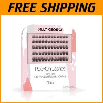 Cruelty-Free Black Pop-On Lash Clusters - 60 Customizable Sets for All Occasions - Image 1 of 4