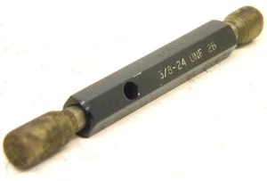 USED ALAMEDA THREAD PLUG GAGE 3/8"-24 UNF-2B WIRECOIL (GO PD-.4020)(HI PD-.4059) - Picture 1 of 1