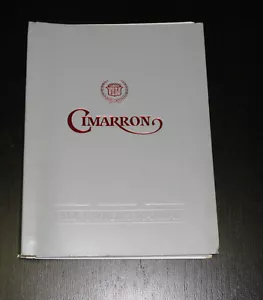 Istruzioni Per L'Uso Chevrolet Cadillac Cimarron Stand 1987 - Foto 1 di 1