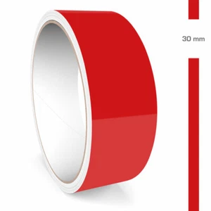 Zierstreifen 30mm 10 Meter Rot Matt RAL 3002 Auto Boot Motorrad Wohnmobil WoWa - Bild 1 von 5
