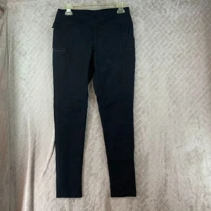 Carhartt Damen Small Fitted Leggings Hose Schwarz Cargo Mid Rise Nylonmischung - Bild 1 von 16