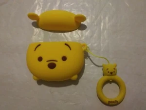 Disney Winnie the Pooh Silicone AirPod Case Holder 3D Flexible Protective - Picture 1 of 5