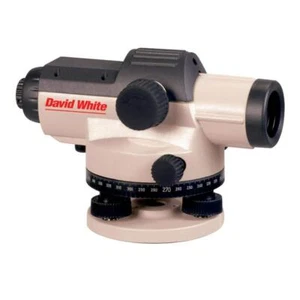 David White Automatic Level 9"L x 6" D Aluminum Material Adjustable 1-Pack - Picture 1 of 1