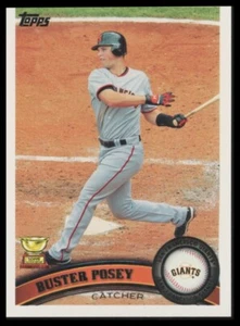 Buster Posey 2011 Topps #198a Gigantes de San Francisco - Imagen 1 de 1