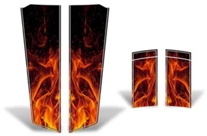 Calcomanías gráficas de rayas de capó y maletero para Chevy Camaro 10-15 ORNG FLAME - Imagen 1 de 2