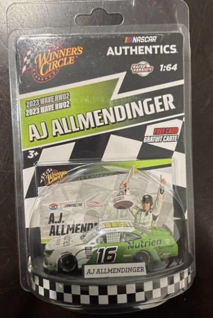 AJ Allmendinger 2022 Nutrien AG (COTA Win) 1/64 Winners Circle Diecast - Image 1 of 1