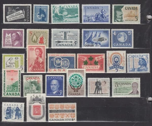 1958-1962 #375-#400 COMPLETE YEAR SETS 5¢ COMMEMORATIVE ISSUES F-VF - Bild 1 von 1