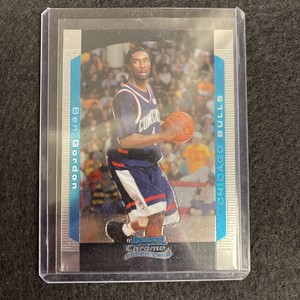 BEN GORDON ROOKIE BOWMAN CHROME 2005 CHICAGO BULLS RC BASKETBALL #113