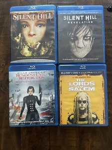 Silent Hill Resident Evil Lords Of Salem Rob Zombie Blu Ray Movie Lot Free Ship - Picture 1 of 15