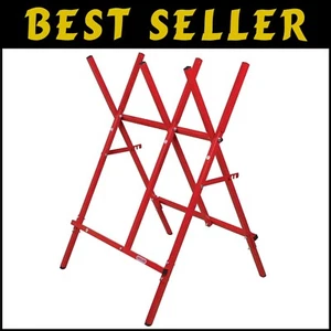 Durable Foldable Sawbuck with High-Speed Steel Blade for Safe Logging & Firewood - Picture 1 of 9