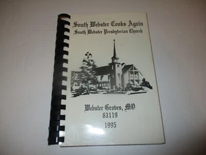 South Webster Presbyterian Church cookbook (1995) Webster Groves, Missouri - Imagen 1 de 3
