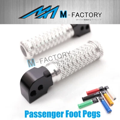 M-Grip Billet Rear Passenger Footpegs Fit Ducati 848 /R/EVO 08-13 - Image 1 of 4