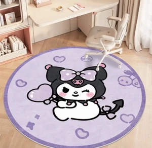 Kuromi Rug Purple - Sanrio rug, Non-slip Office Mat - Picture 1 of 2
