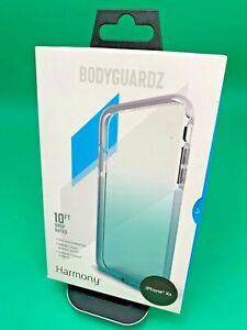 BodyGuardz HARMONY UNEQUAL 10ft Drop Protection Case For iPhone XR Blue