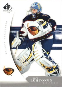 2005-06 SP Authentic Hockey #6 Kari Lehtonen