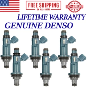 OEM DENSO NEW x6 Fuel Injectors For 1997-2004 Toyota & Lexus v6 (pn2325020020) - Picture 1 of 2