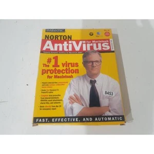 Vintage Symantec Norton AntiVirus Version 5.0 Mac OS CD for Macintosh Apple Mac - Picture 1 of 8