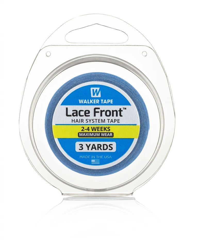 New Walker Lace Front Support Blue Liner Tape 1/2" X 3 Yard Roll Wig Hair System - Image 1 of 1