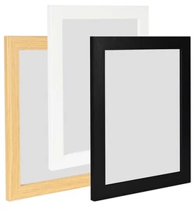 A1 A2 A3 A4 A5 A6 Picture Frame Photo Frame Poster Frame Black Oak White - Picture 1 of 6