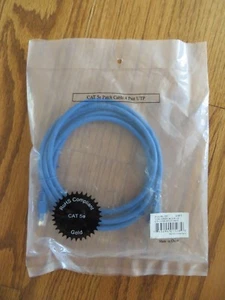 Universal MLD Blue UTP-CAT5e Patch Cable PC5-BL-07 7ft NEW - Picture 1 of 4