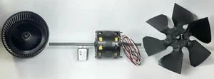 1/3 HP 115 Volt 1625 RPM 2-Speed Coleman 1468-310 RV Air Conditioner Motor  SET - Picture 1 of 1