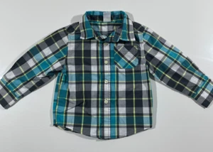 John Deere boys size 2T/2B/2N Will Trade Sister for Tractor Long Sleeve Plaid - Picture 1 of 7