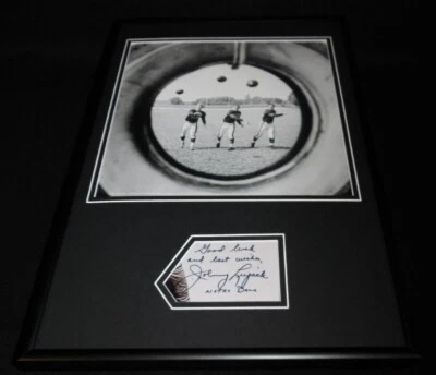 Exhibición de fotos firmada por Johnny Lujack enmarcada de 12x18 con Bobby Layne Sid Luckman Foto 1 de 2