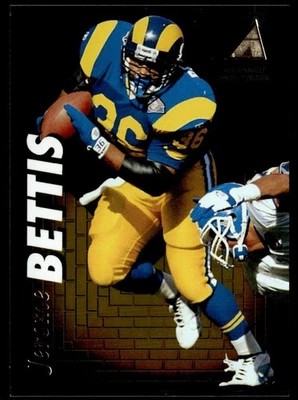 1995 Pinnacle Zenith Jerome Bettis St. Louis Rams #Z106 - Image 1 of 2