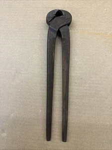 Antique Hand Forged Iron Farrier Hoof Nippers 13”~ Farrier Tools - Picture 1 of 8