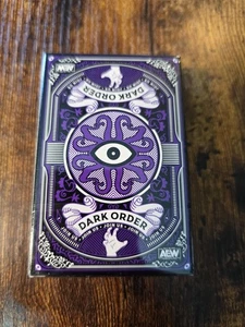 NEW AEW Dark Order Playing Cards All Elite Wrestling Crate Evil Uno Silver Alex - Picture 1 of 7