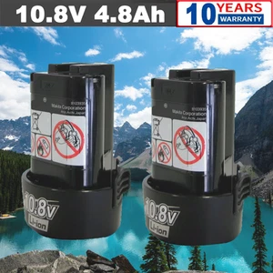 1-2 PACK BL1014 Batería 10.8V 4.8AH Li-ion para Makita BL1013 LCT203W 194550-6 EE. UU. - Imagen 1 de 15