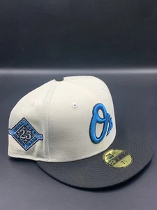 Baltimore Orioles OREO Inspired New Era 59Fifty Size 7 1/2 Blue Brim - Picture 1 of 5