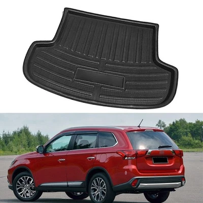 Fits Mitsubishi Outlander 2013-2020 Rear Trunk Liner Boot Mat Cargo Floor Tray - image 1 of 4