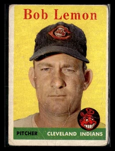 1958 Topps #2 Bob Lemon - Picture 1 of 2