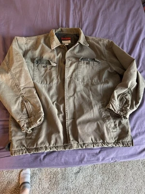 Canvas Painters Coat Insulated Old Navy size Large - Image 1 of 4