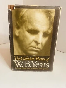 The Collected Poems of W.B. Yeats Vintage 1979 Poetry DJ Red Cloth Hardback - Picture 1 of 6
