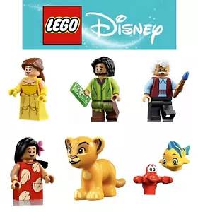 LEGO Ideas 21352 Magic of Disney Minifiguras Belle, Bruno, Geppetto, Lilo ¡Tú eliges! - Imagen 1 de 10