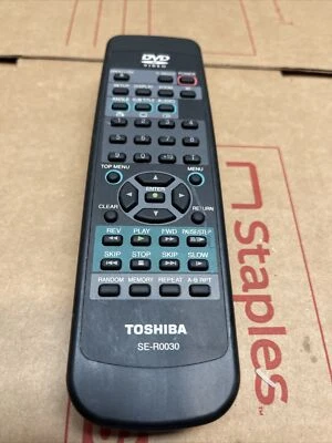 Mando a distancia DVD TOSHIBA SE-R0030 probado funcionando Foto 1 de 4