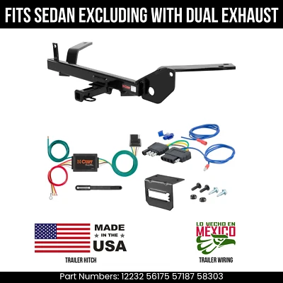 Enganche de remolque Mercury Sable 86-95 con cableado de 5 pines apto para sedán excelente doble curva de extensión Foto 1 de 4