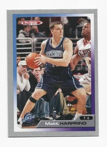2005-06 Topps Total SILVER INSERT #37 Matt Harpring Utah Jazz Basketball Card - Picture 1 of 1
