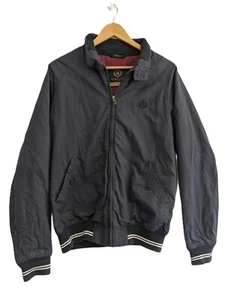 Vintage Henri Lloyd grau burgunder Steppjacke für Herren Größe M - Bild 1 von 7