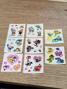 8 mods Sandylion LOONEY TUNES San Valentín Navidad Deportes brillo prisma pegatina - Imagen 1 de 5