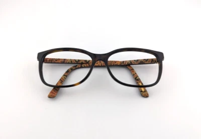 Apenas armações de óculos Givenchy, VGV 860 COL 0722, 54-15-140, marrom com padrão - Imagem 1 de 4