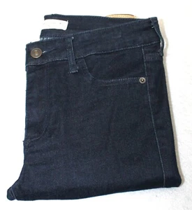 Abercrombie & Fitch Women Jean Leggings 4R W27 L29 Skinny Mid Rise Stretch Dark - Picture 1 of 5